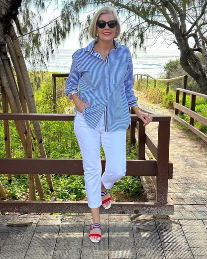 Ellen™ | Gestreept shirt