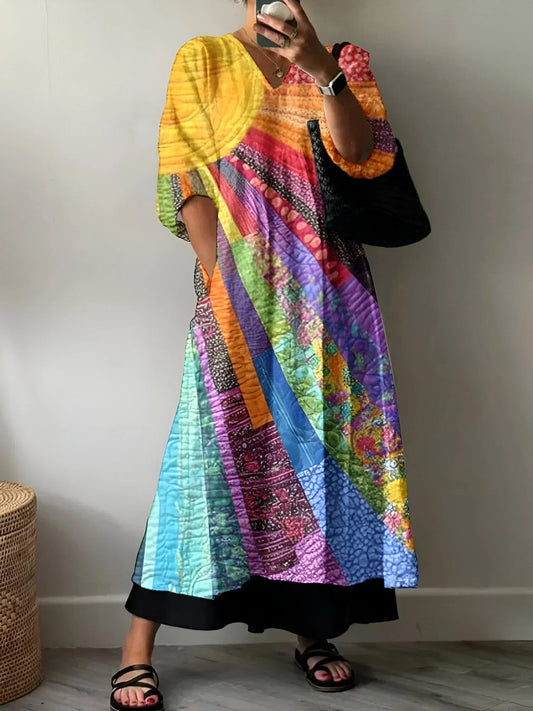 Allegra™ | Gekleurde jurk